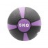 Balón medicinal Softee de tacto suave (Varios pesos) - Pesos: 5Kg Negro/Violeta - Referencia: 24442.A02.10